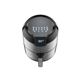 TEFAL Аэрогриль EY401D15 серебристый/черный