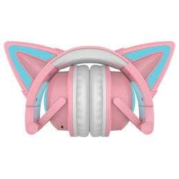 QUMO Гарнитура  Party Cat mini ВТ 0051 розово-голубые