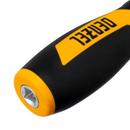 Denzel Набор инструментов, 1/2", 1/4", CrV, S2, пластиковый кейс, 82 предмета 15809