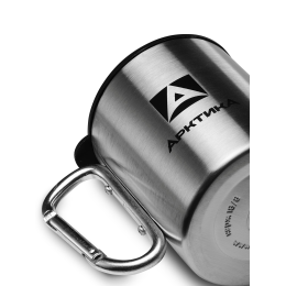 Арктика Термокружка 801-400К 400мл.с карабином