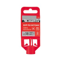 Matrix Бур по бетону, 38 х 1000 мм, SDS MAX c крестовой пластиной 71300