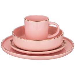 Lefard Набор Посуды Обеденный Bronco Solo На 4 Пер. 16 Предметов Пудровый 577-153