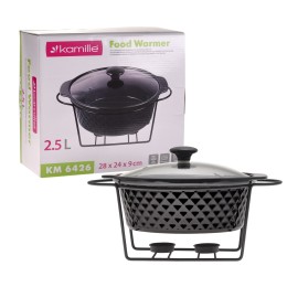 Kamille Мармит керамический 2,5 л. круглый KM 6426