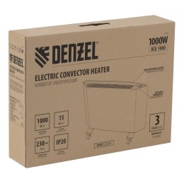 Denzel Конвектор электрический XCE-1000, 230 В 98130