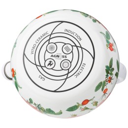 Lefard Чайник Agness Эмалированный Со Свистком Серия Шиповник, 2,2л 934-579