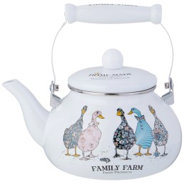 Lefard Чайник Agness Эмалированный Серия Family Farm, 2,5 Л. 934-626