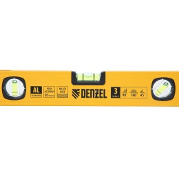 Denzel Уровень алюминиевый, магнит 400 мм 33690