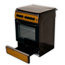 KRAFT Плита  комбинированная KF-FSK6405AEBRI