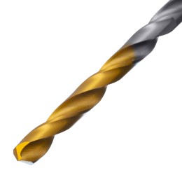 Denzel Сверло спиральное по металлу 4 x 75 мм, Р6М5, Golden Tip 718229