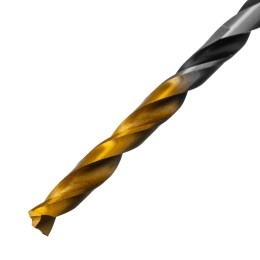 Denzel Сверло спиральное по металлу 3,5 x 70мм, Р6М5, Golden Tip, многогранная заточка, 2шт. 718270