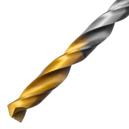 Denzel Сверло спиральное по металлу 5,5 x 93 мм, Р6М5, Golden Tip 718234