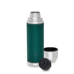 Арктика Термос 108-700-GN 700мл.в кожаной оплетке,зеленый