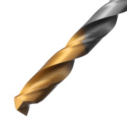 Denzel Сверло спиральное по металлу 8 х 165 мм, Р6М5, Golden Tip, удлиненное 718260