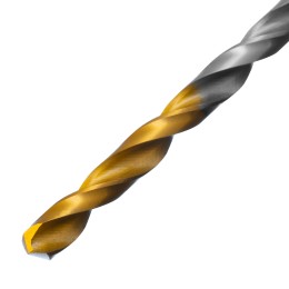 Denzel Сверло спиральное по металлу 4,2 х 119 мм, Р6М5, Golden Tip, удлиненное 718251