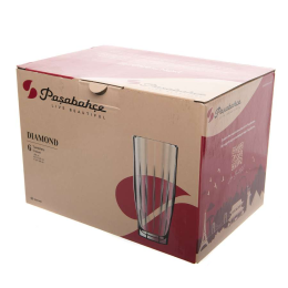 PASABAHCE Набор стаканов 6 шт. 315 мл DIAMOND/ДАЙМОНД 52998B