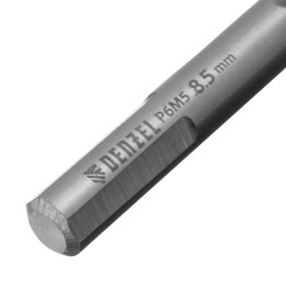 Denzel Сверло спиральное по металлу 8,5 x 117 мм, Р6М5, Golden Tip 718240