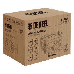 Denzel Генератор бензиновый GE 8900, 8.5 кВт 94639