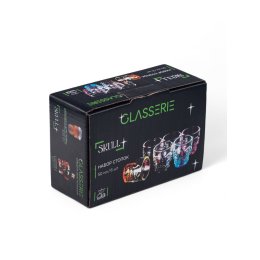 GLASSERIE Набор стопок для водки Skull colors 50мл 6шт. GL001