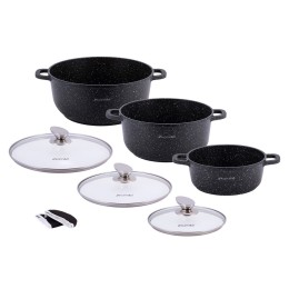 Kamille Набор посуды из литого алюминия 7 предметов KM-4430