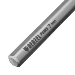 Denzel Сверло спиральное по металлу 7,0 x 109 мм, Р6М5, Golden Tip 718237