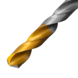 Denzel Сверло спиральное по металлу 8,5 x 117 мм, Р6М5, Golden Tip 718240