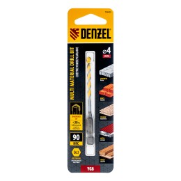 Denzel Сверло универсальное, Multi cut, 4 мм 706005