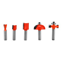 P.I.T. Набор фрез по дереву 5шт (ACTW09-005A)