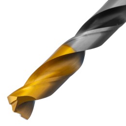 Denzel Сверло спиральное по металлу 12 x 151мм, Р6М5, Golden Tip, многогранная заточка 718287