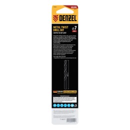 Denzel Сверло спиральное по металлу 7,0 x 109 мм, Р6М5, Golden Tip 718237