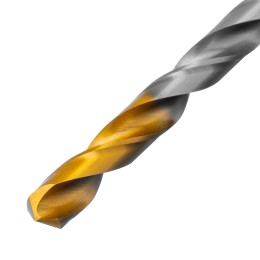 Denzel Сверло спиральное по металлу 7,0 x 109 мм, Р6М5, Golden Tip 718237