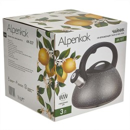 ALPENKOK Чайник 3 л AK-537 серый гранит