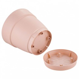 Delta Горшок для цветов InGreen Villa de Fiori с фиксируемым поддоном, 4 л, 200 мм IG660210032 английская роза