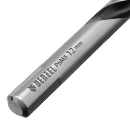 Denzel Сверло спиральное по металлу 12 x 151мм, Р6М5, Golden Tip, многогранная заточка 718287