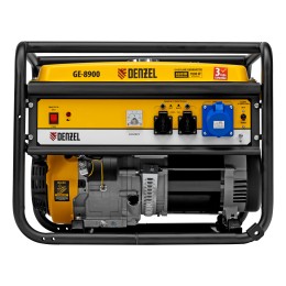 Denzel Генератор бензиновый GE 8900, 8.5 кВт 94639