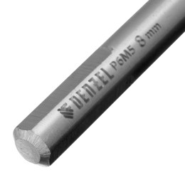 Denzel Сверло спиральное по металлу 8 х 165 мм, Р6М5, Golden Tip, удлиненное 718260