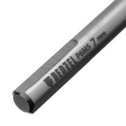 Denzel Сверло спиральное по металлу 7,0 x 109мм, Р6М5, Golden Tip, многогранная заточка 718280