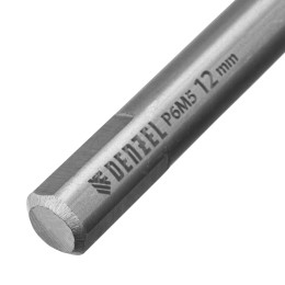 Denzel Сверло спиральное по металлу 12 x 205 мм, Р6М5, Golden Tip, удлиненное 718265