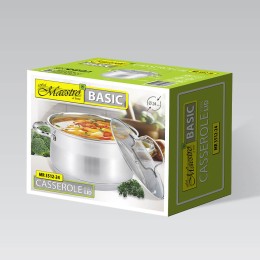 MAESTRO Кастрюля с крышкой MR-3512-26