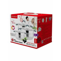 ZEIDAN Набор кастрюль Z-50608