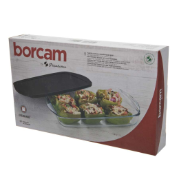 PASABAHCE Форма 1,95л + крышка Borcam 59006GREY