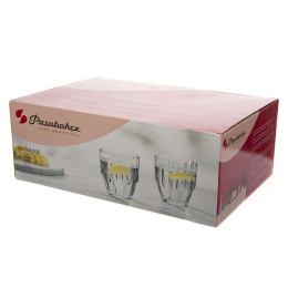 PASABAHCE Набор стаканов 6 шт. 275 мл DIAMOND/ДАЙМОНД 52988B