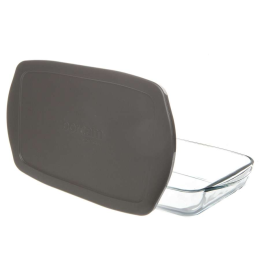 PASABAHCE Форма 1,95л + крышка Borcam 59006GREY