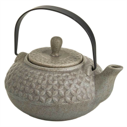 ROSARIO Чайник заварочный 800 мл с металлическим фильтром Ф19-126R серый