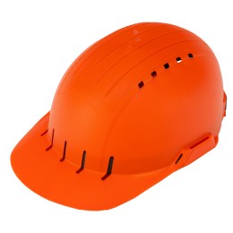 Сибртех Каскетка защитная "Стиль", пластиковая, оранжевая 89169