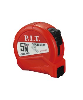 P.I.T. Рулетка с фиксатором 5 м x 19 мм, ABS (HTPM01-05MA)