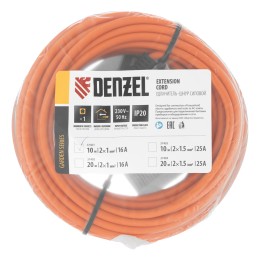 Denzel Удлинитель-шнур силовой Garden Series 10м 37401
