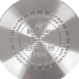 Bohmann Набор кастрюль 4пр. (2,1л, 5,2л) BH-0414