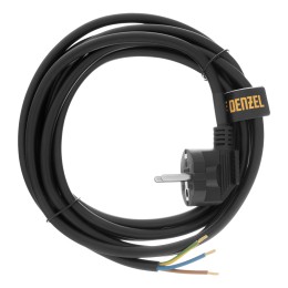Denzel Шнур сетевой Energy Series, ПВС, 3 м, 3 x 1,5 мм 37675