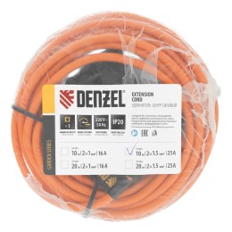 Denzel Удлинитель-шнур силовой Garden Series 10м 37403