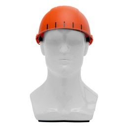 Сибртех Каскетка защитная "Стиль", пластиковая, оранжевая 89169